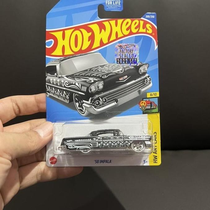Hot Wheels 58 Impala Treasure Hunt Reg THR FS 2022 Factory Sealed