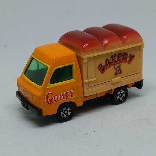tomica subaru sambar bakery goofy disney loose diecast (s)