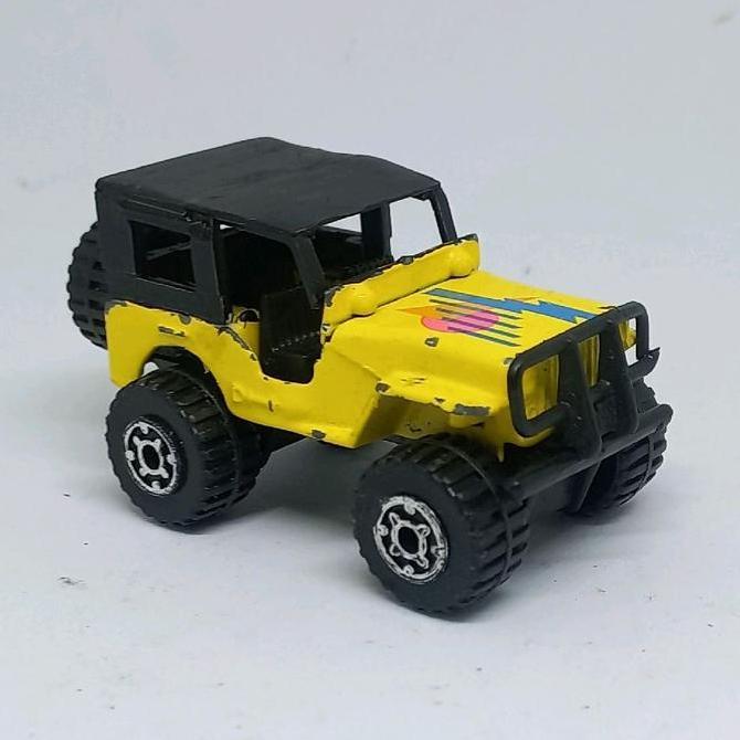 matchbox 44 jeep 4x4 laredo wrangler willys loose diecast custom atap canvas (s)