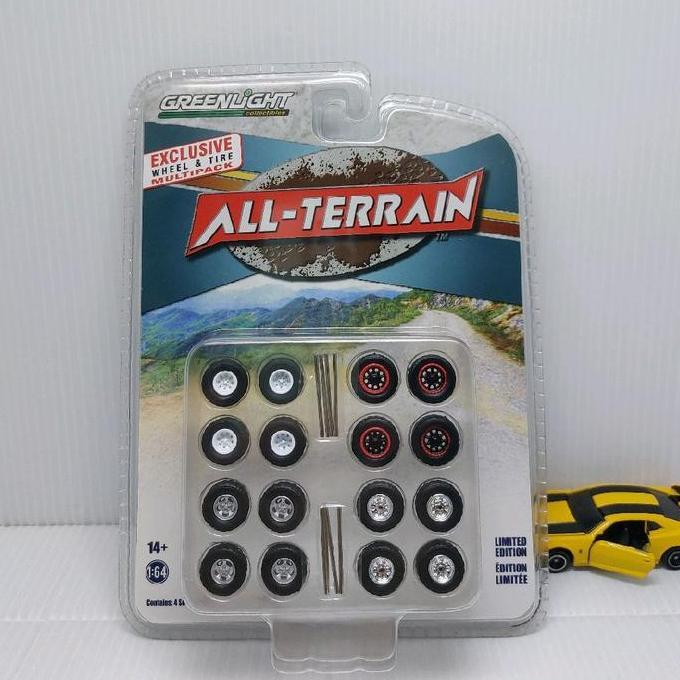 Greenlight All-Terrain Exclusive Wheel And Tire Multipack Limited Edition