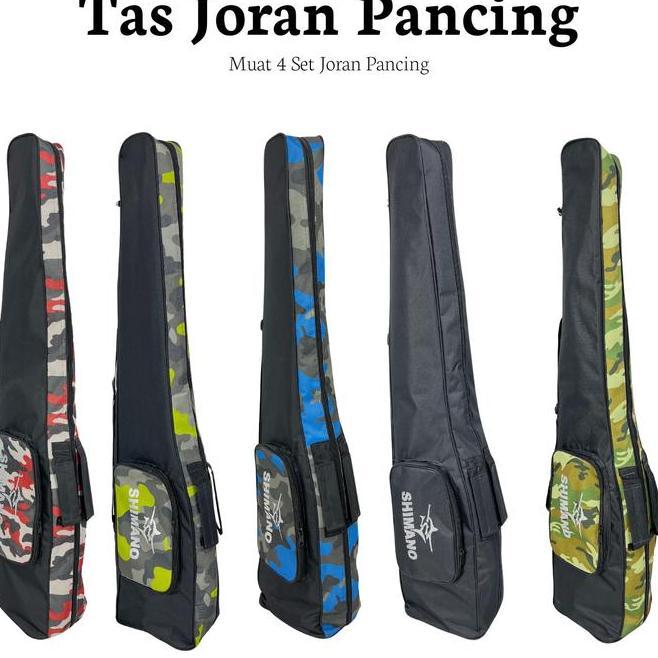 Tas Joran Pancing Ransel Jumbo Muat 4 Set Pancingan Tahan Air