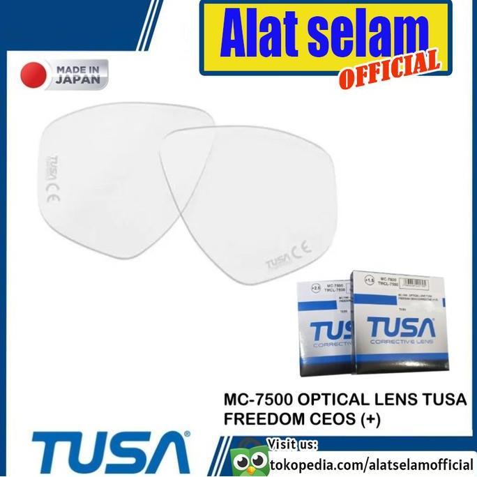 Promo MC-7500 Optical Lens Corrective Mask Tusa Freedom Ceos Lensa Plus 1pcs Diskon