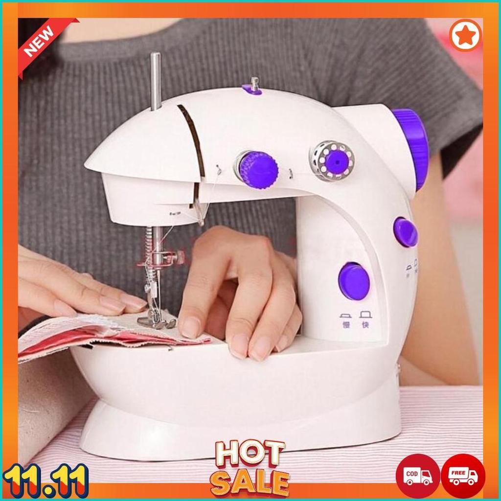 Mesin Jahit Portable / Alat Jahit / Shewing Machine Portable / Grosir Besar Kalimantan Cod