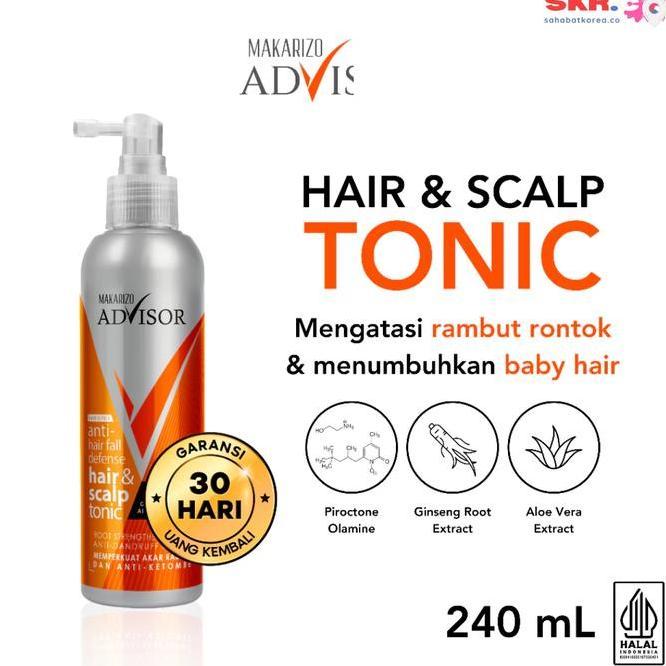 Hair Tonic Makarizo 145 Ml Makarizo Hair Tonic Hair Tonic Penumbuh Rambut Hair Tonic Rambut Rontok M