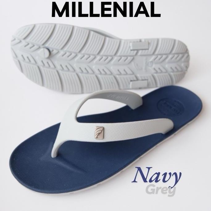 SUMBERRESI9 - SANDAL JEPIT PRIA KARET ANTI SLIP SENDAL TAHAN AIR PREMIUM