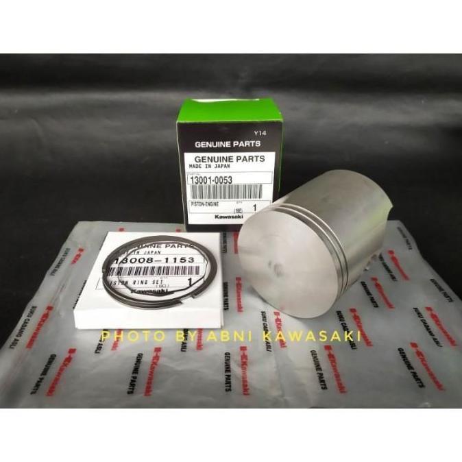 Piston + Ring Seher Ninja 150 RR CBU ZX Blok 1878 Ori Kawasaki PROMO