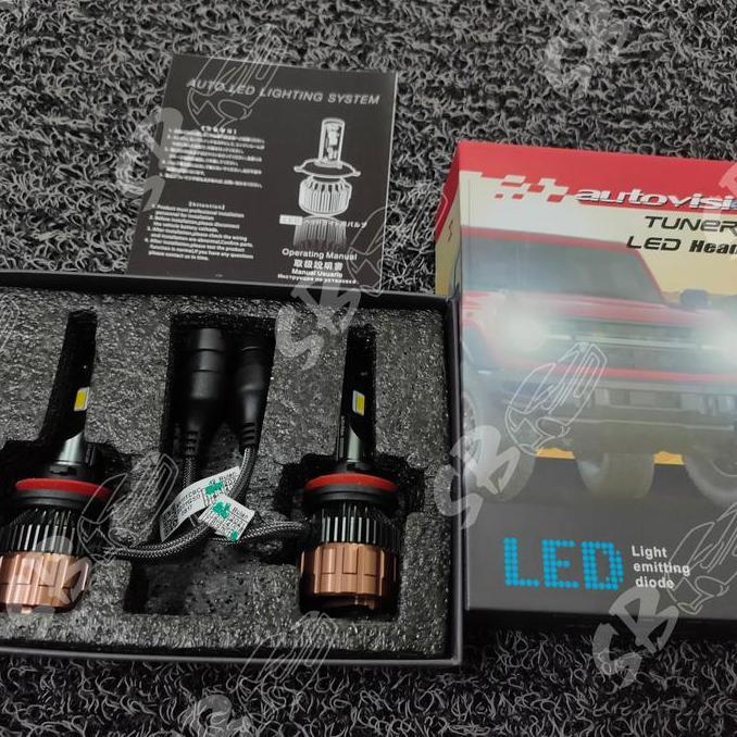 LED Autovision H11 Tuner RS H11 3 warna garansi 1 thn foglamp headlamp TERBARU