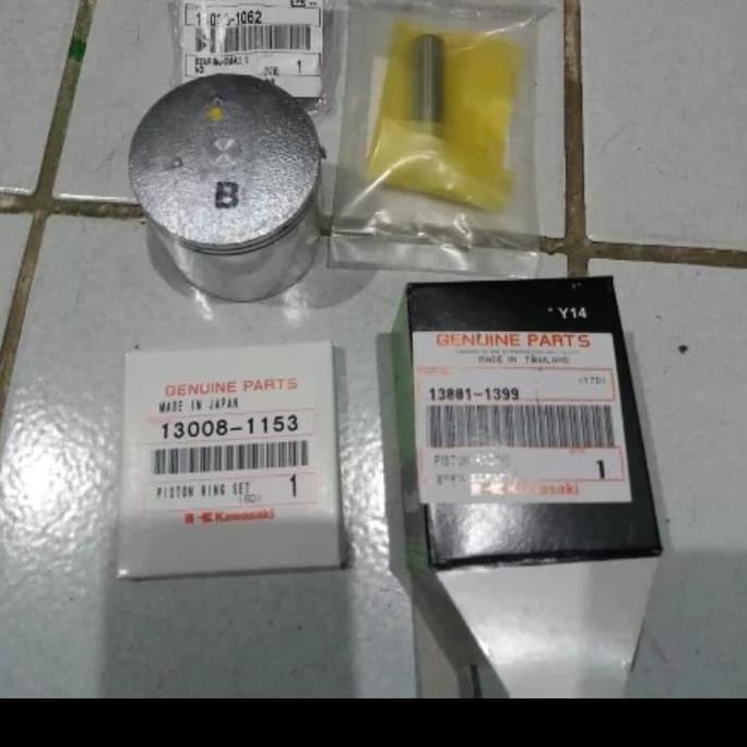 PISTON NINJA R PISTON RING PIN BERING PIN PISTON NINJA R ORI HEMAT