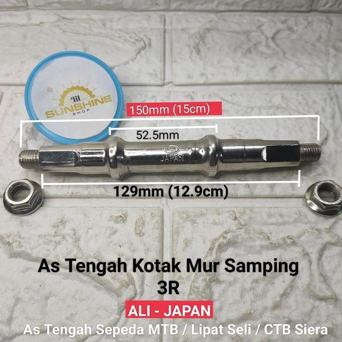 Promo As Bb Kotak Mur Samping 3R Ali Japan Untuk Crank Gear Tengah Sepeda Cod