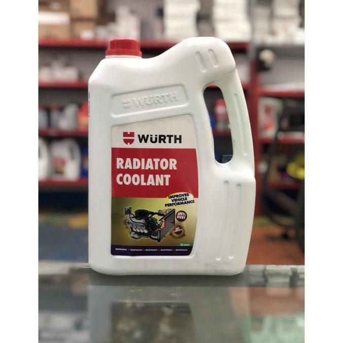 WURTH Radiator Coolant Anti Rust & Corrosion - Air Radiator Mobil 5 L [terbaik]