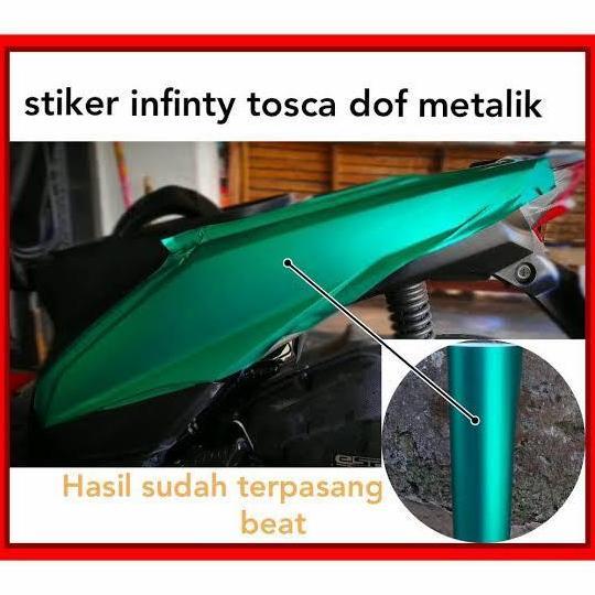 Sticker Metalic Doff Infinity Premium Skotlet Motor
