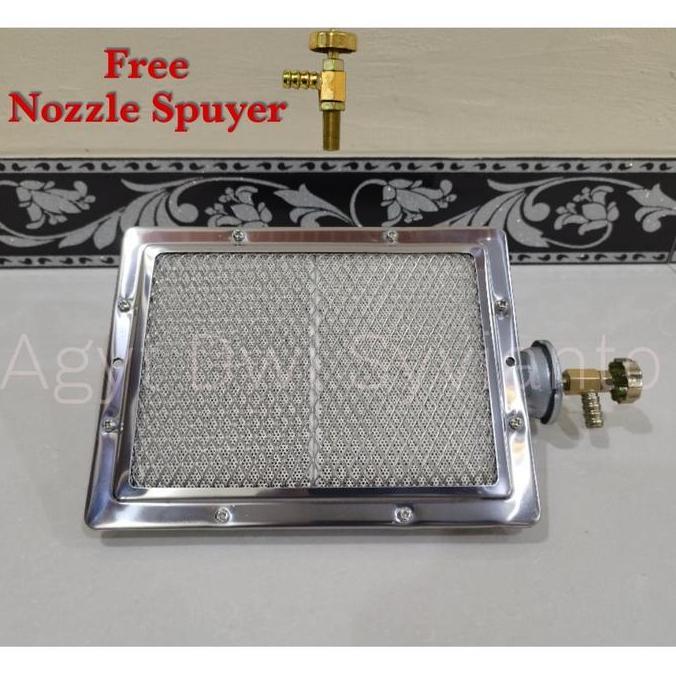 Pemanas kandang ayam burner infrared gas LPG heater pemanas ayam SAMD