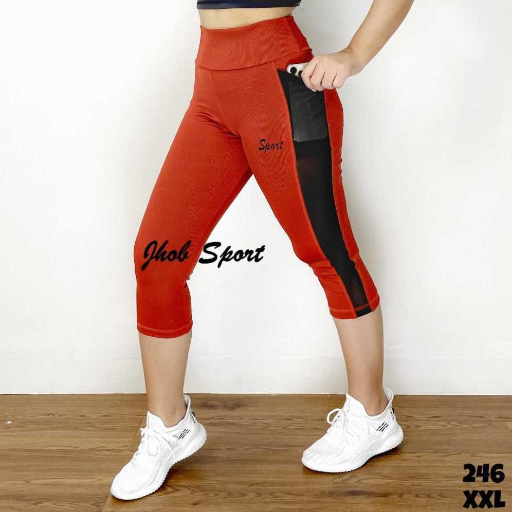 Bastion - Celana Olahraga Jumbo/Celana Olahraga Wanita Jumbo/Celana Senam Wanita Aerobic/Legging Ola