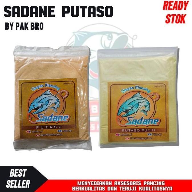 umpan ikan mas sadane putaso putih dan kuning