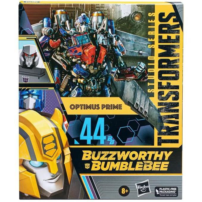 HASBRO - TransformersStudioSeries44BuzzworthyBumblebee - OptimusPrime