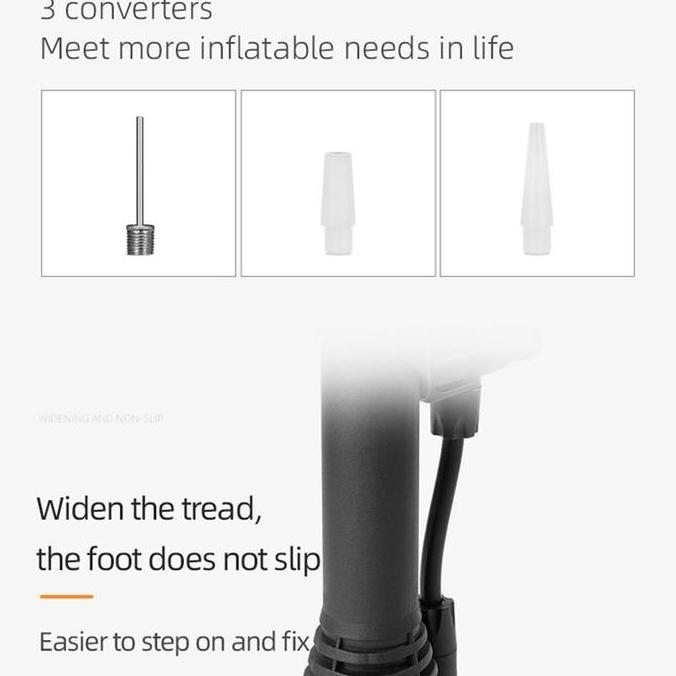 Rockbros Bicycle Pump Pompa Angin Motor Sepeda 160Psi 2410003001