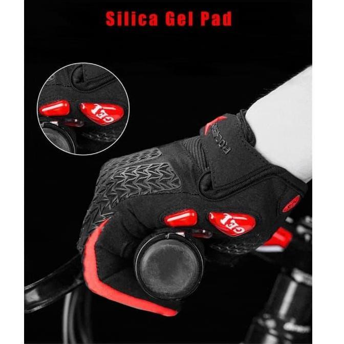 Sarung Tangan Sepeda Mtb Rockbros Roadbike Sepeda Lipat Full Gel