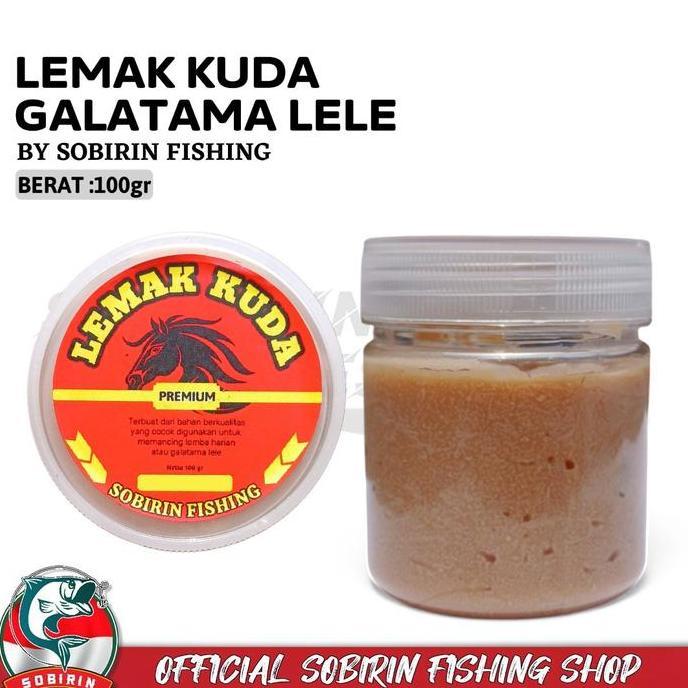 Lemak kuda premium sobirin fishing untuk galatama lele - umpan lemak kuda umpan lele gacor