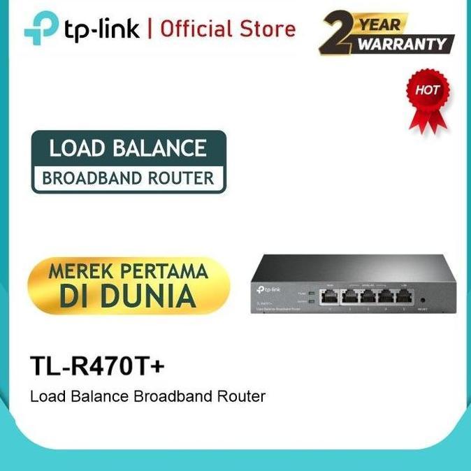 Tp Link TL-R470T+ Load Balance Broadband Router