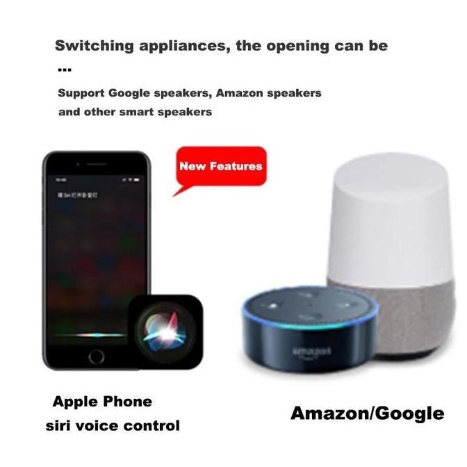 b1baylamon - fitting lampu otomatis e27 wifi smart lamp timer bisa remote