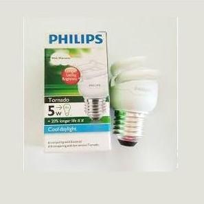 New- Bohlam PHILIPS TORNADO Lampu PHILIPS TORNADO / Lampu ULIR