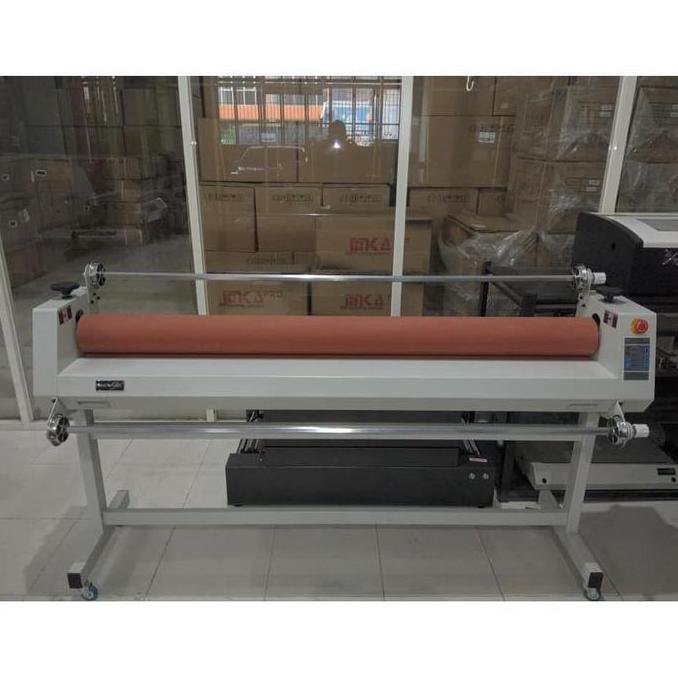 Mesin Laminasi Dingin Alat Laminator Laminating Roll Otomatis 160 Cm