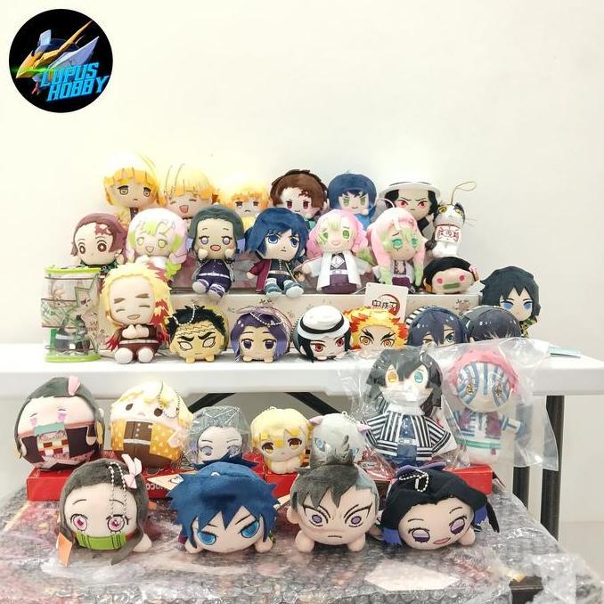 Ready Banpresto Boneka Plushie Demon Slayer Shinobu Kocho Kanao Tanjiro Nezuko Kamado Zenitsu Inosuk