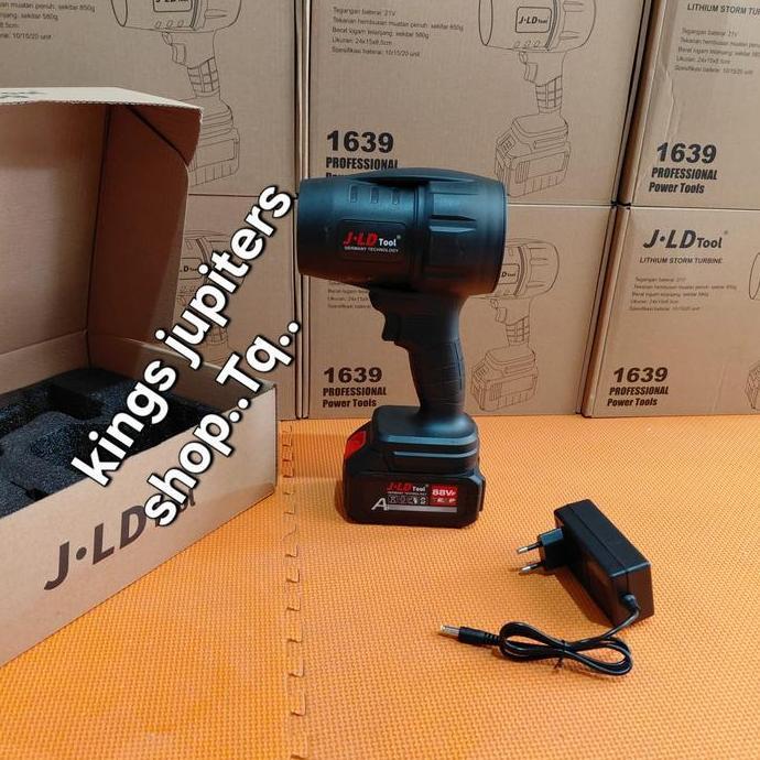Msv_Klanggen - Jld Cordless Blower Set Blower Tangan Baterai Peniup Angin