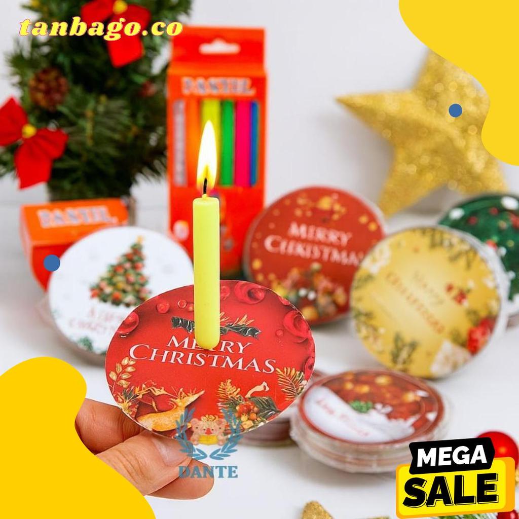Cod Lilin Kecil Natal - Tatakan Lilin Tema Natal