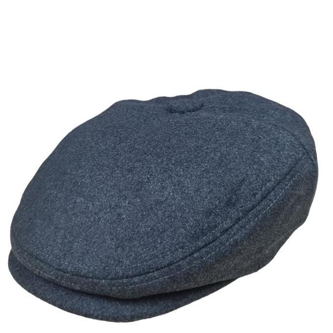 Topi flat cap Topi pet topi kodok wool premier
