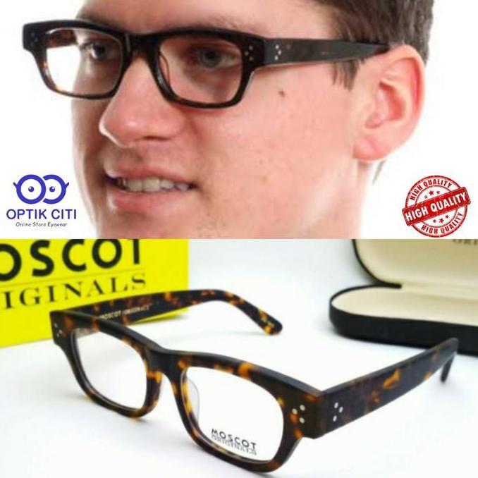 frame kacamata pria kotak moscot hyman premium grade original