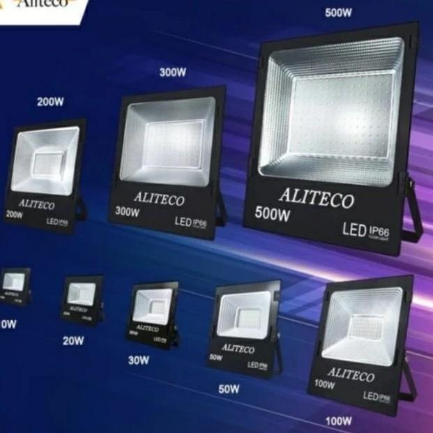 TERBARU - Cap Lampu Led ALITECO/ semny flood light 10 20 30 50 100 200 300 500 w ip66