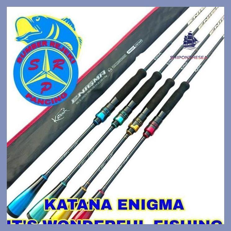 (PANCING) JORAN KATANA ENIGMA ULTRALIGHT CARBON SOLID FUJI PRIVASI AMAN
