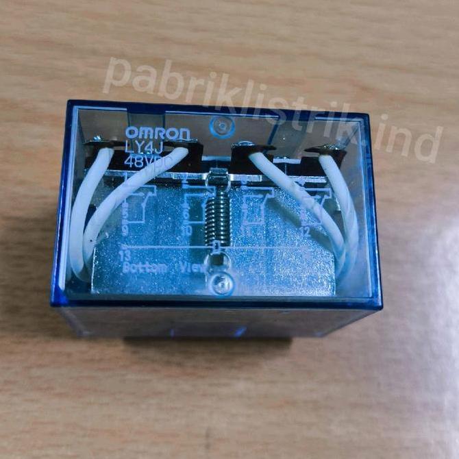 Relay LY4 J 48VDC 48V DC original OMRON TERMURAH