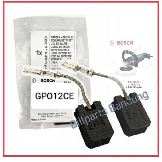 carbon brush GPO 12 CE polisher Bosch GPO12CE poles spul Bosch GPO12 MURAH