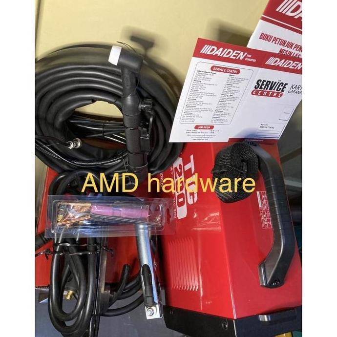 (Ready) Mesin Las Argon Tig 200 Pulse Daiden Original Japan Tigi200 Stainless