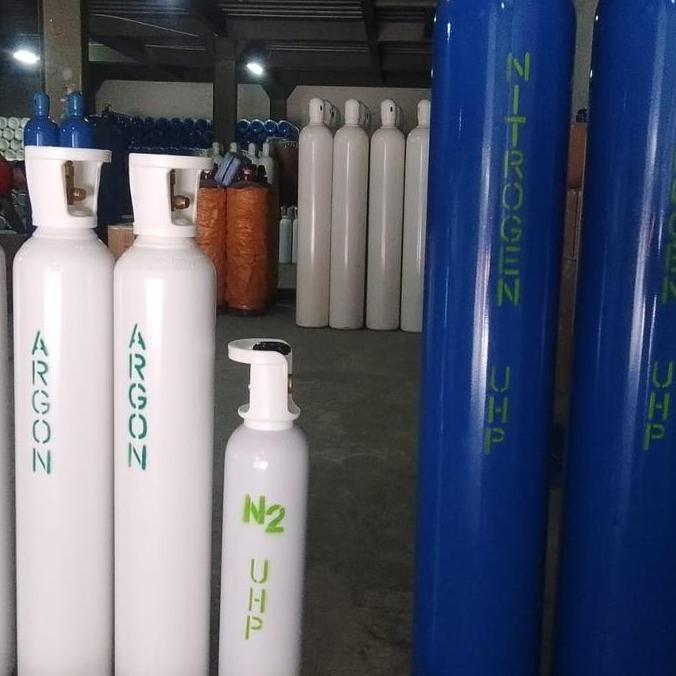 (Ready) Tabung Gas Las Argon 2M3 + Isi Argon - Tabung Gas Las Argon Wg Untuk Las Stainless