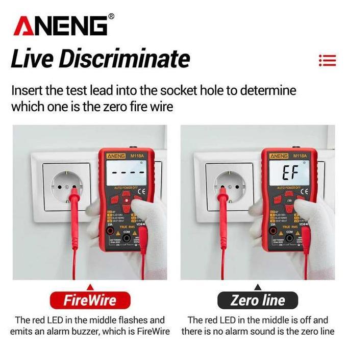 Multimeter Digital Voltage Tester / Avometer / Multitester Cek Kabel Putus