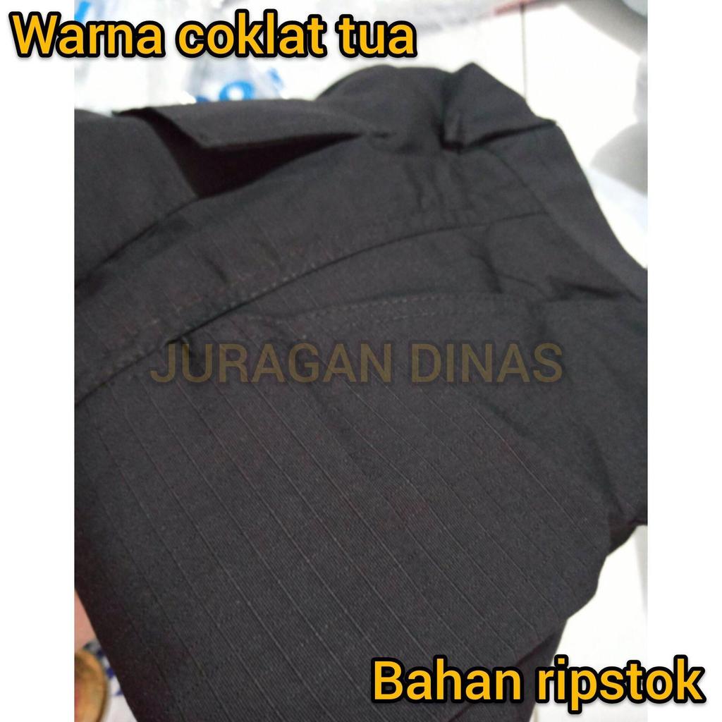 Grosir Celana Pdl Satpam Coklat Tua / Celana Pdl Coklat Tua / Celana Pdl Coklat Pramuka / Celana Pdl
