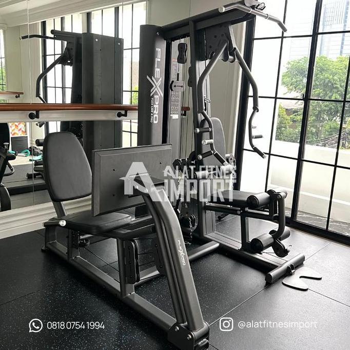 Terlaris Flexpro Multi Gym One Station - Alat Fitness Multi Fungsi Home Gym