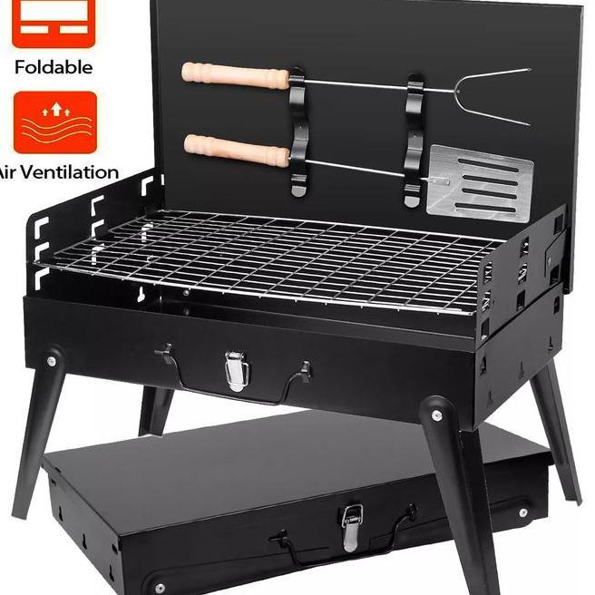Alat Bakaran Angkringan Bare Arang Bbq Outdoor Grill Stove Foldable