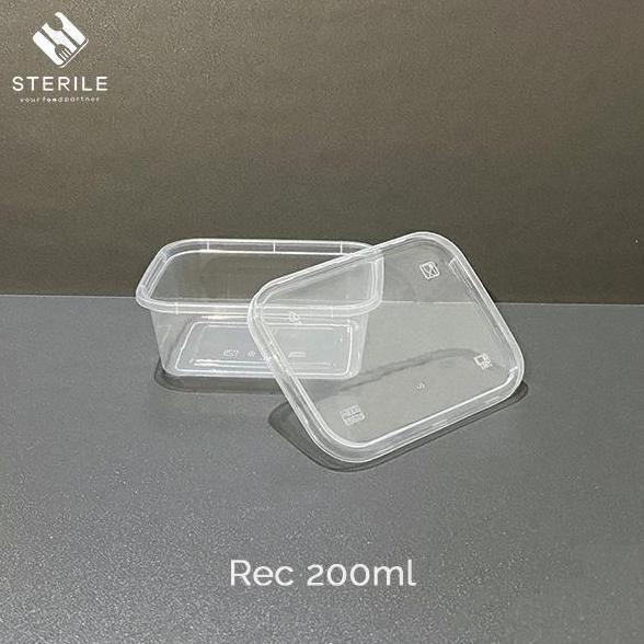 New- kotak plastik 200 ml / thinwall plastik 200 ml / cup puding 200 ml