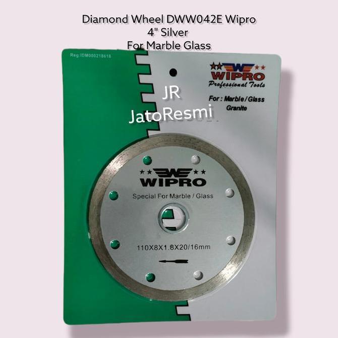 +++++] Diamond Wheel Wet DWW041E Wipro Pisah Potong Kaca