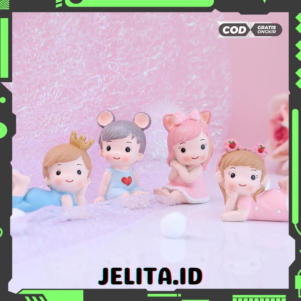 Dekorasi Pajangan Hiasan Kue Bayi / Cake Topper Newborn Baby Manyue 1 Bulan Allen Aile - RO30-2611 2