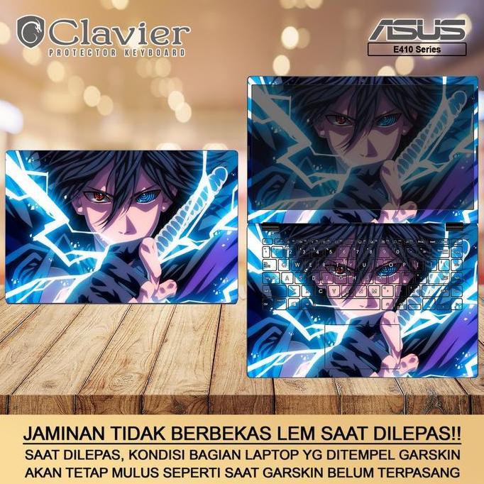 NEW Cover Garskin Laptop Asus E410 E410M E410MA E410MAO Bening Transparan