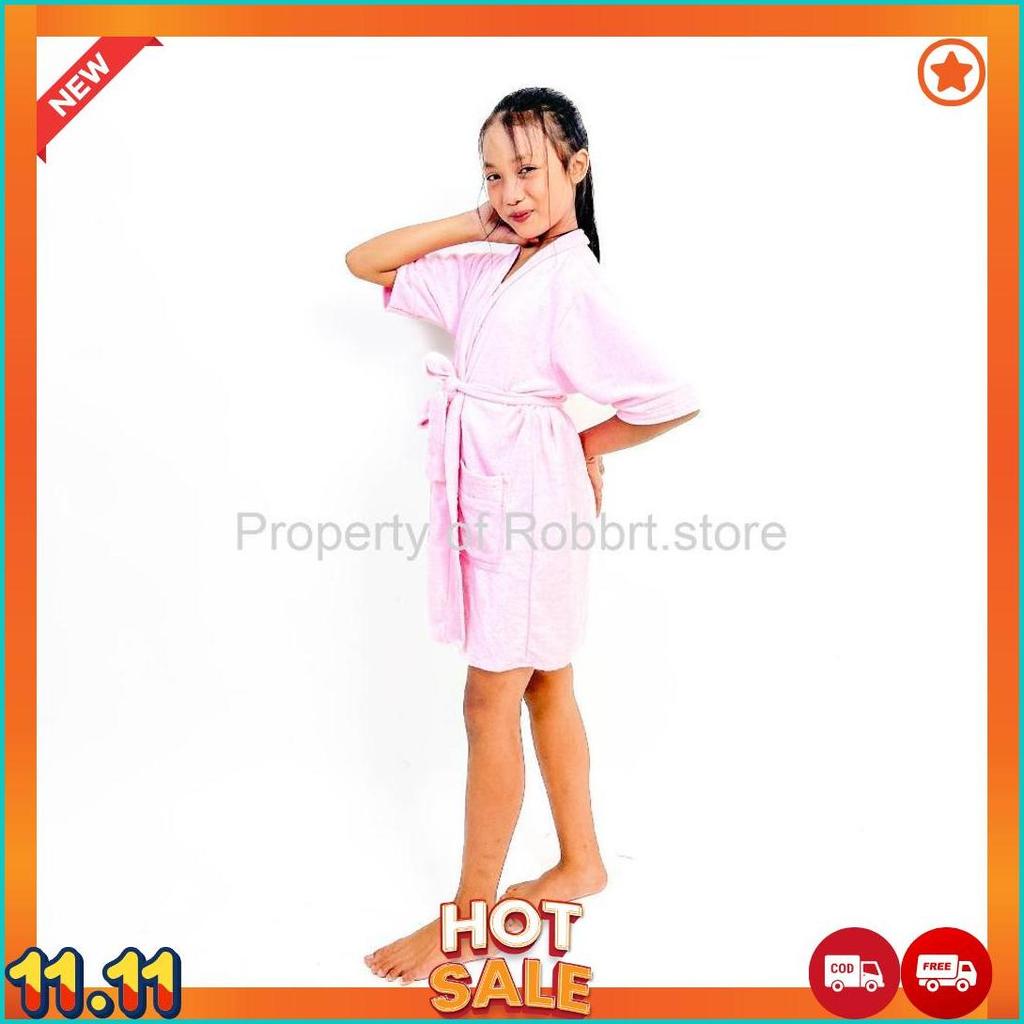 Handuk Kimono Anak /Handuk Mandi /Handuk Kimono/Jubah Mandi/Handuk Kekinian /Handuk Modern Cod