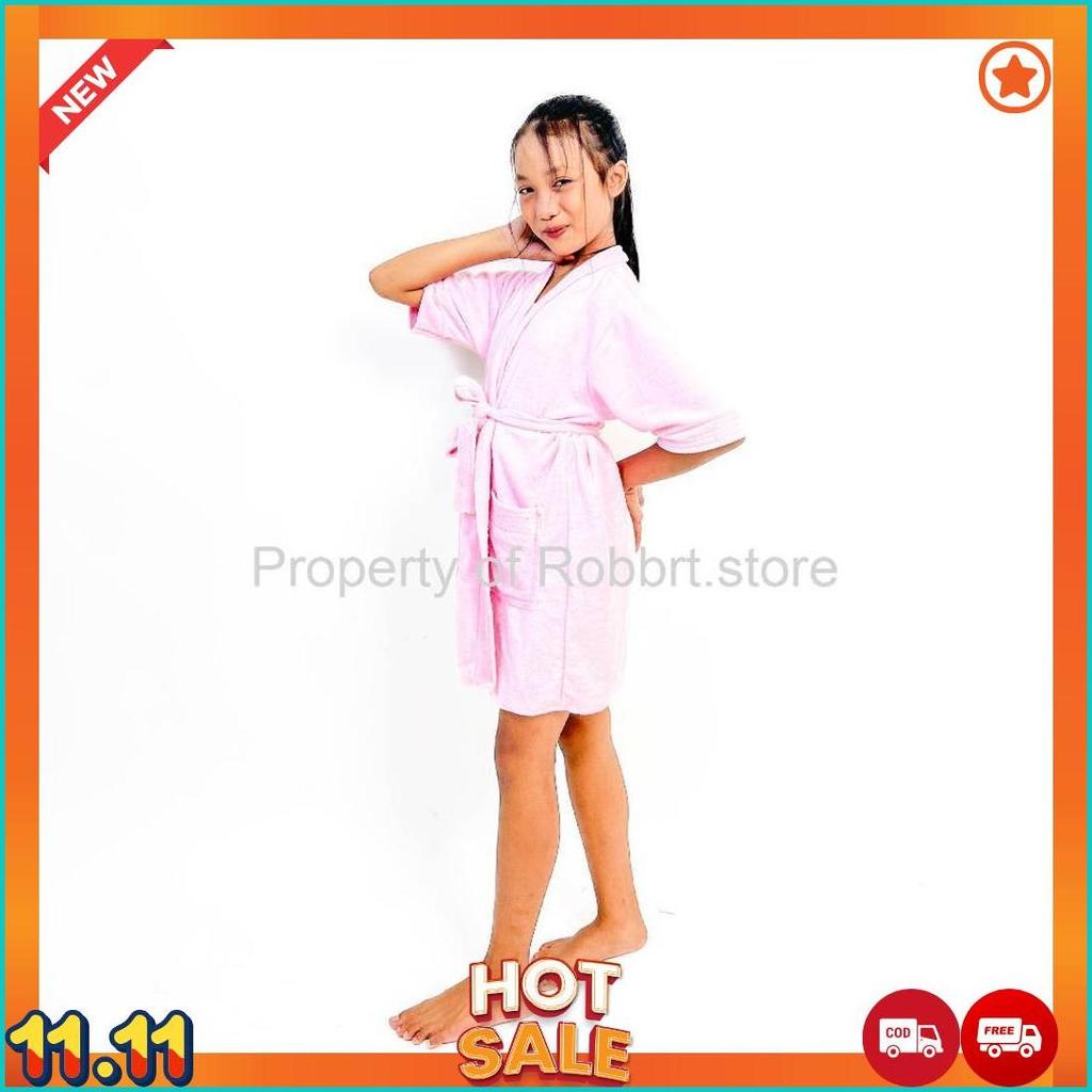 Handuk Kimono Anak /Handuk Mandi /Handuk Kimono/Jubah Mandi/Handuk Kekinian /Handuk Modern Cod