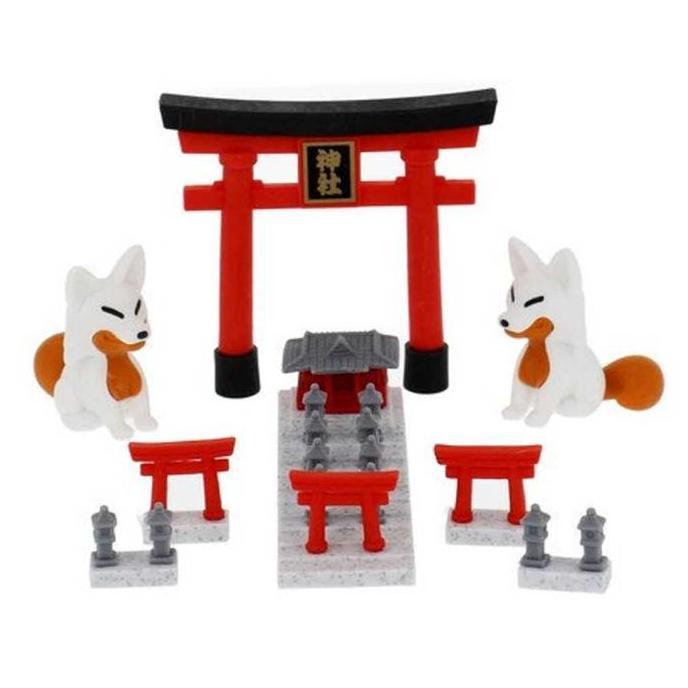 Iwako Shrine Japan Puzzle Eraser - Penghapus / Setip Jepang