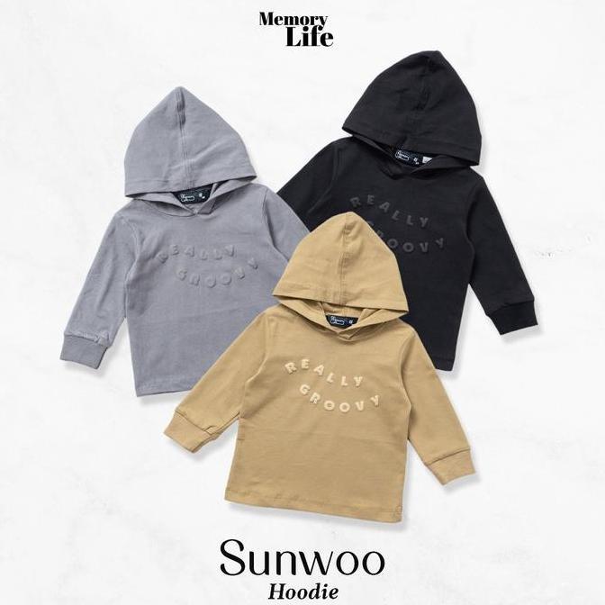 MemoryLife - Sunwoo Hoodie | Hoodie Anak Umur 3 Tahun - 8 Tahun