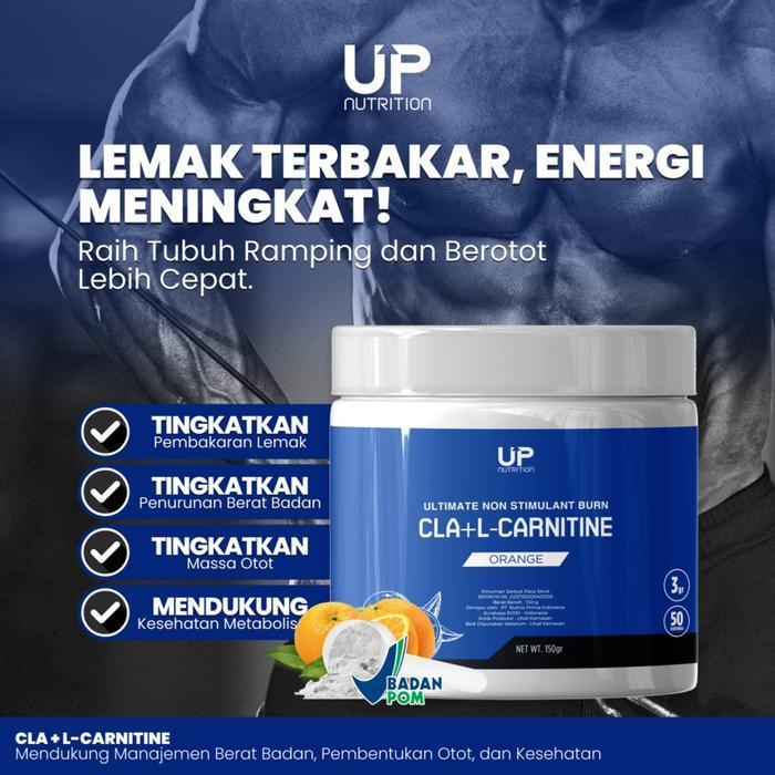 UP Nutrition CLA + L-Carnitine 150 Gram Non Stimulant